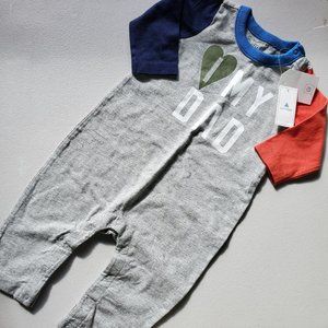 Gap Boys 3-6 Months One Piece Long Sleeve Winter I Love My Daddy